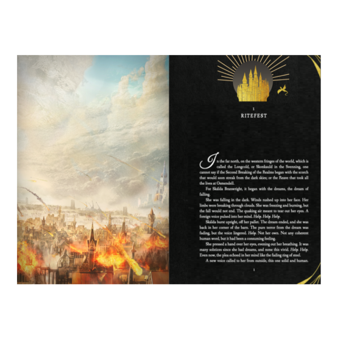 A Breaking of Realms: Deluxe SIGNED Paperback (Limited Print)