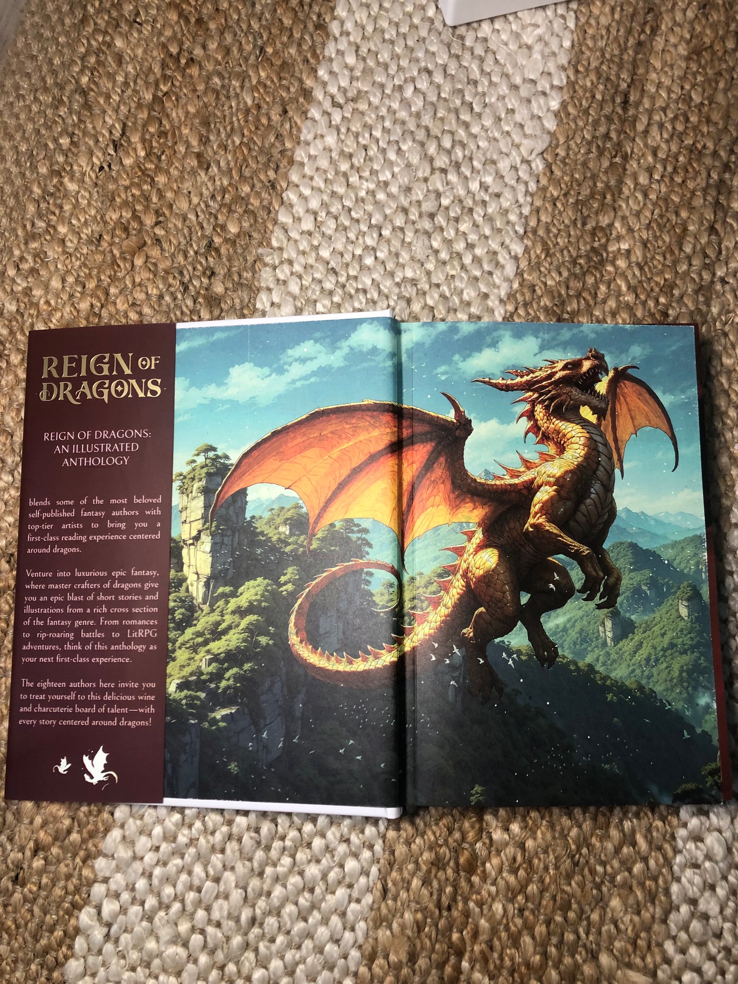 (PREORDER) Reign of Dragons Anthology: A Deluxe Illustrated Hardcover