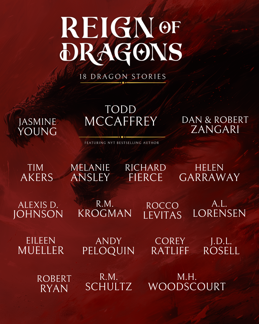 (PREORDER) Reign of Dragons Anthology: A Deluxe Illustrated Hardcover