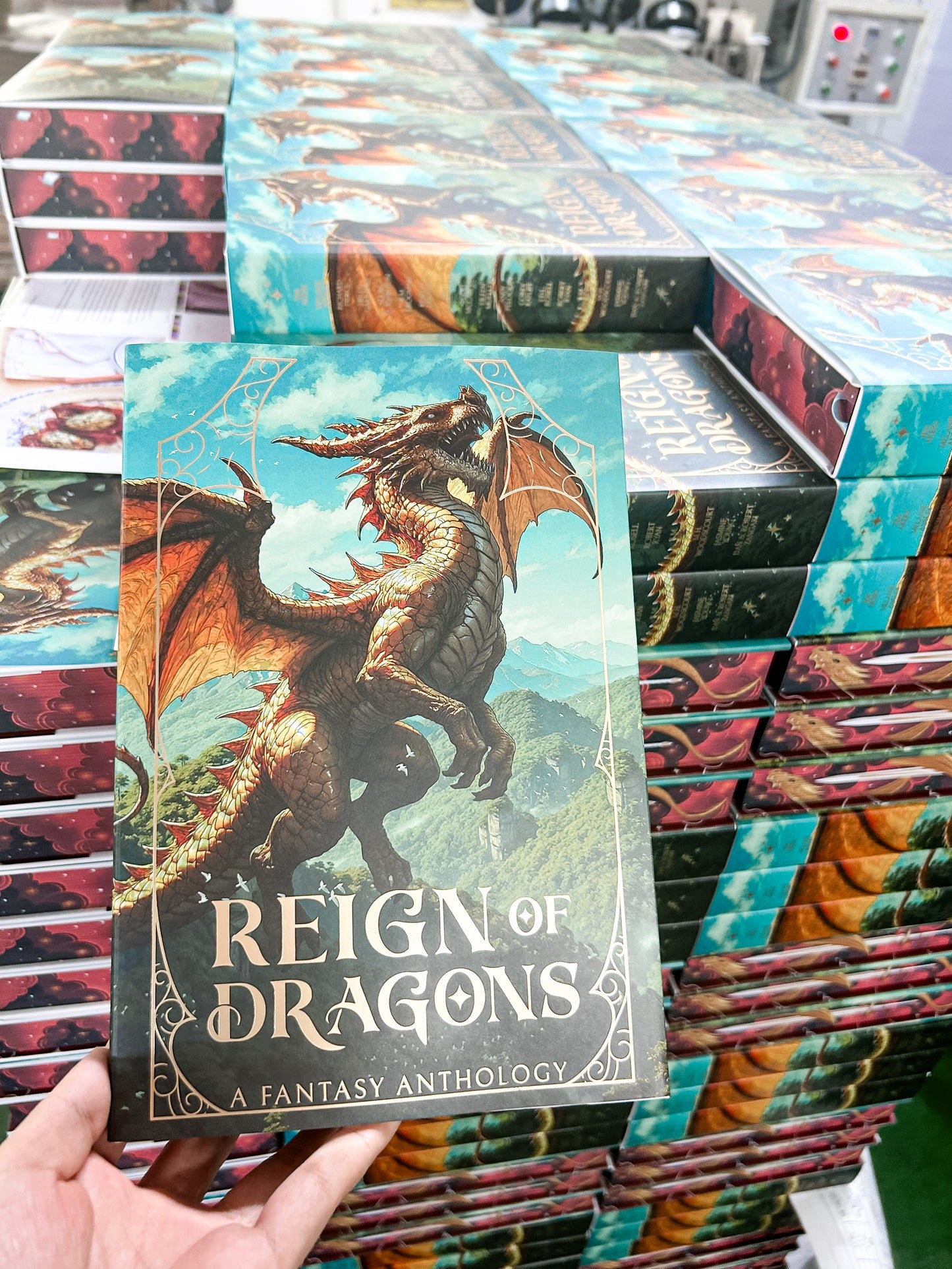 (PREORDER) Reign of Dragons Anthology: A Deluxe Illustrated Hardcover