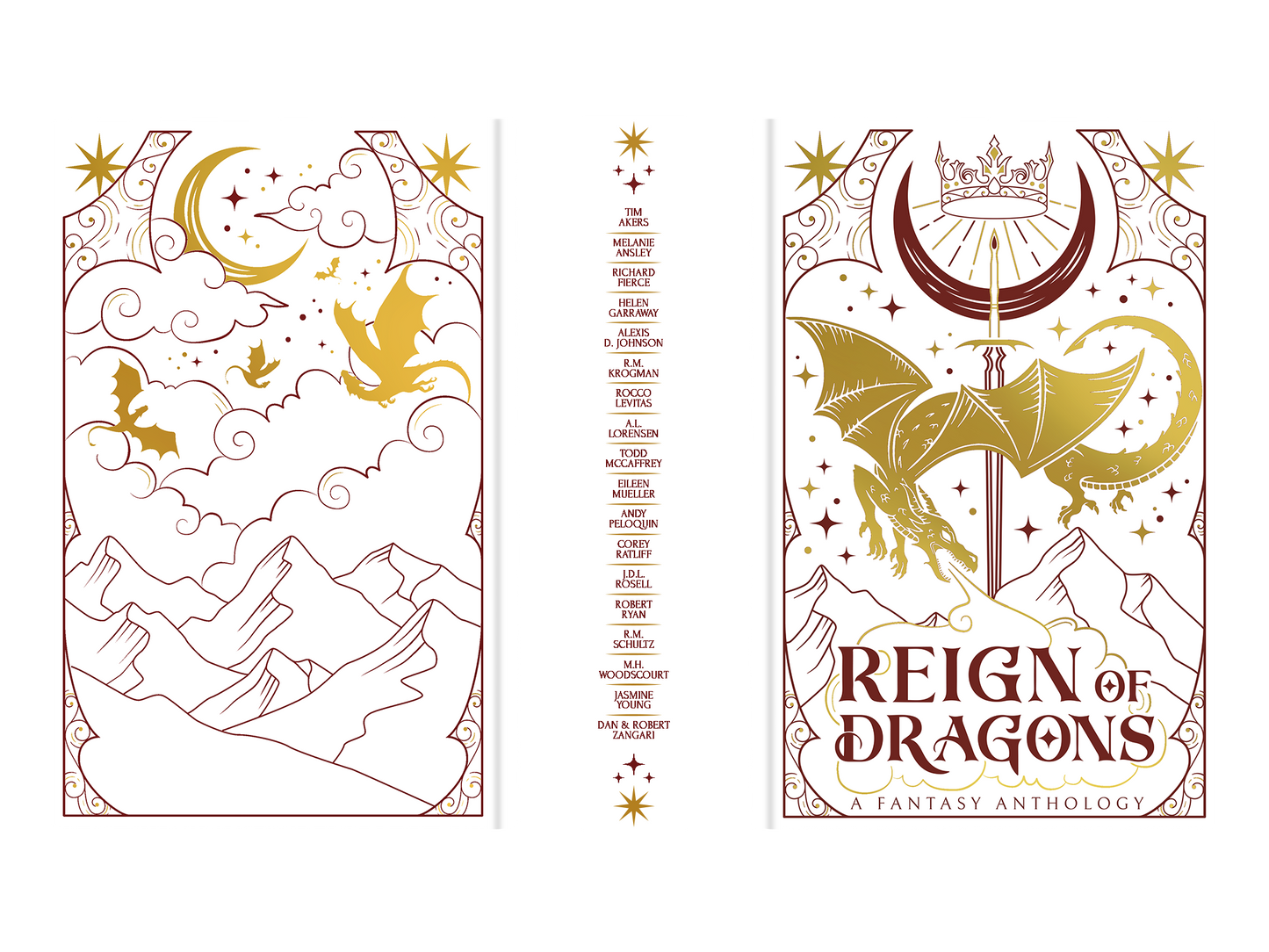 (PREORDER) Reign of Dragons Anthology: A Deluxe Illustrated Hardcover