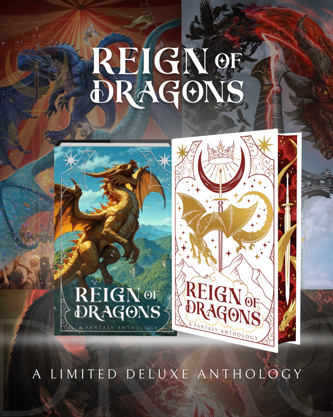 (PREORDER) Reign of Dragons Anthology: A Deluxe Illustrated Hardcover