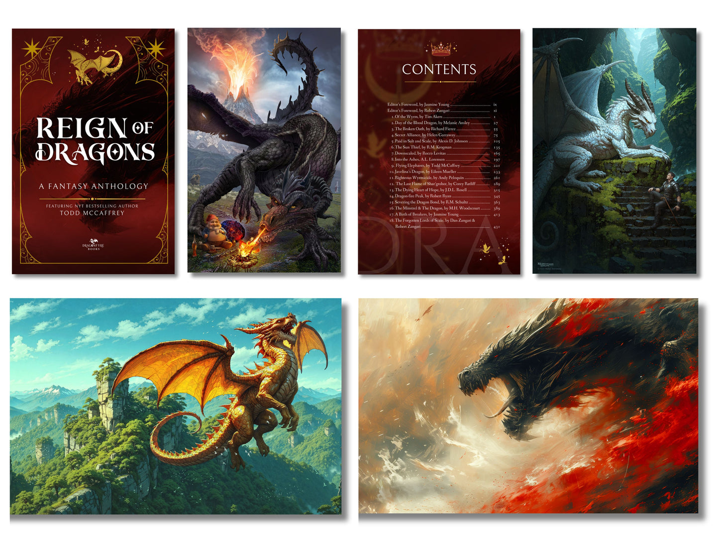 (PREORDER) Reign of Dragons Anthology: A Deluxe Illustrated Hardcover