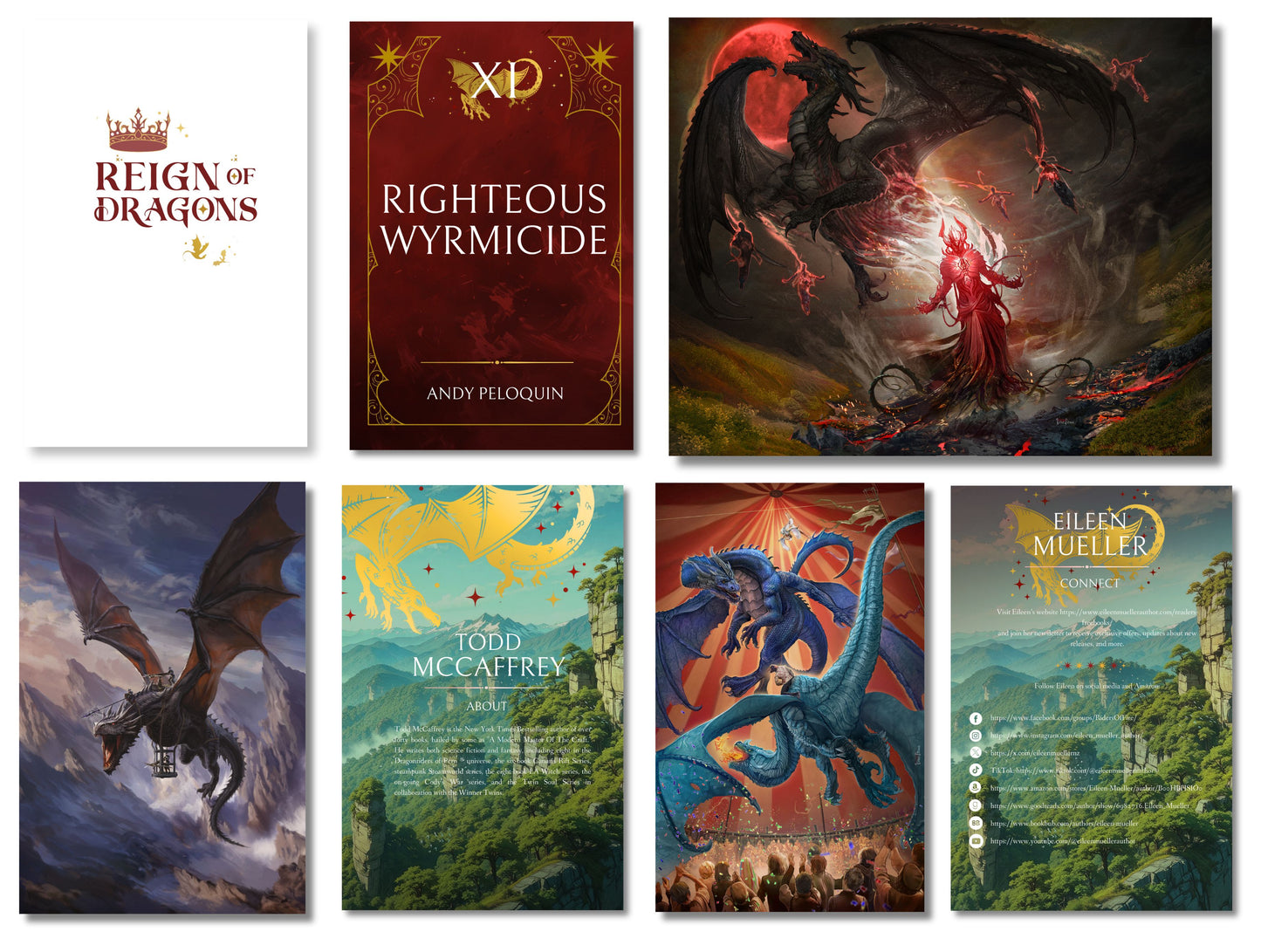 (PREORDER) Reign of Dragons Anthology: A Deluxe Illustrated Hardcover