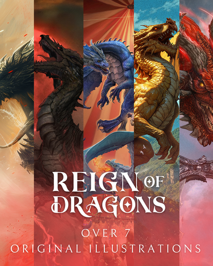 (PREORDER) Reign of Dragons Anthology: A Deluxe Illustrated Hardcover